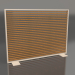 modèle 3D Cloison en bois artificiel et aluminium 150x110 (Roble doré, Sable) - preview