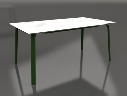 Mesa de jantar 160 (verde garrafa)