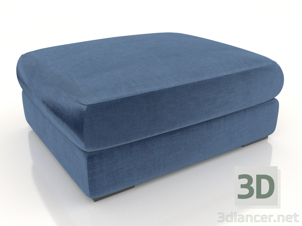 Modelo 3d Pufe Sherna - preview Modelo 3d Pufe Sherna - preview