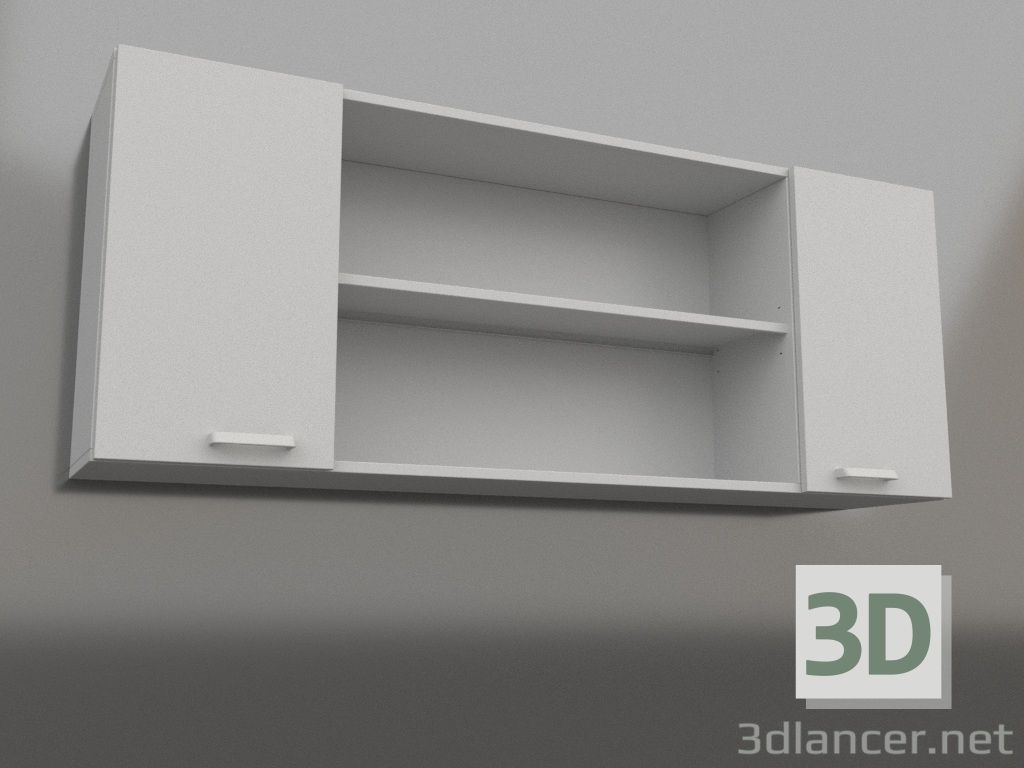 3D Modell Wandschrank LK-1800 SHN - Vorschau