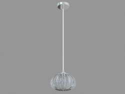 Pingente de vidro da lâmpada (1grey S110243)