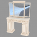 3d model Toilet table (1195x780x400) - preview