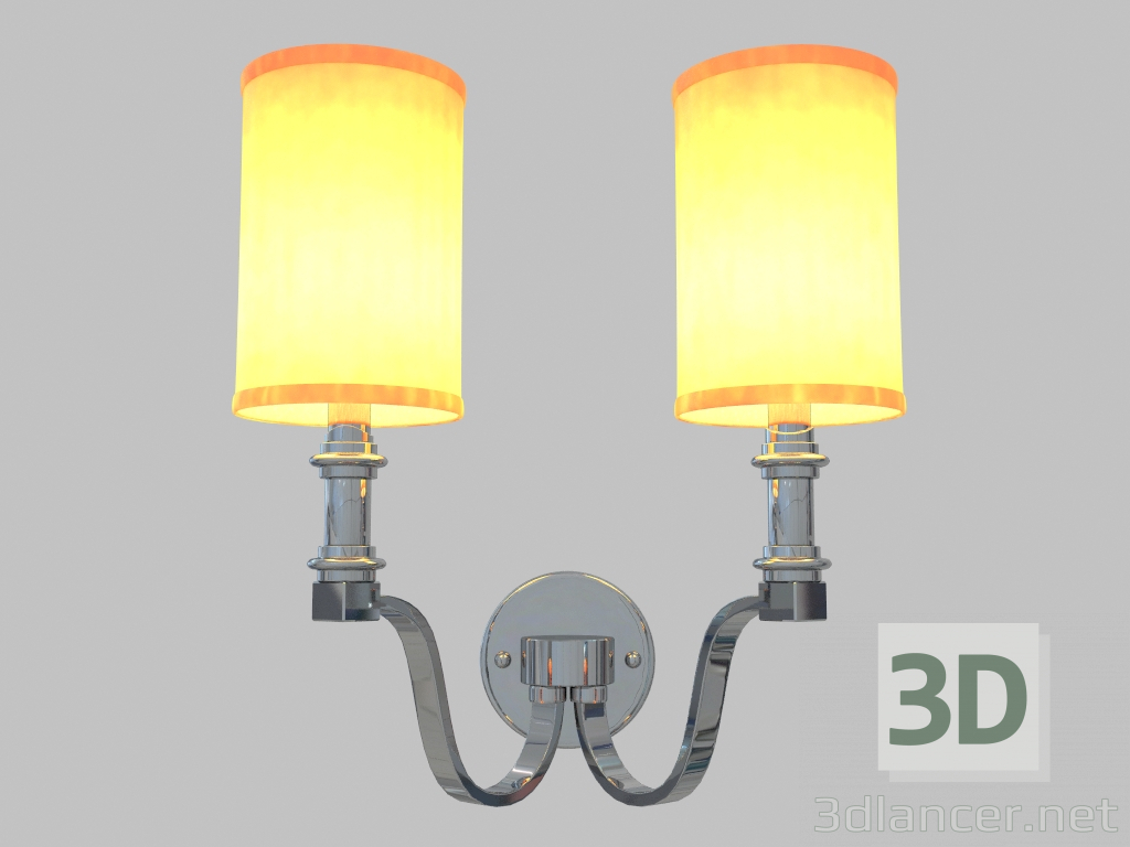 3D Modell Wandlampe (3142A) - Vorschau