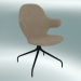 3 डी मॉडल कुंडा कुर्सी कैच (JH2, 58x58 N 90cm, काला पाउडर लेपित स्टील, चमड़ा - सिल्क एनिलिन) - पूर्वावलोकन