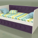 3d модель Диван-ліжко для дитини з 2-ма ящиками (Ametist) – превью