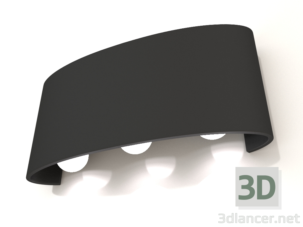 3 डी मॉडल वॉल स्ट्रीट लैंप (6540) - पूर्वावलोकन