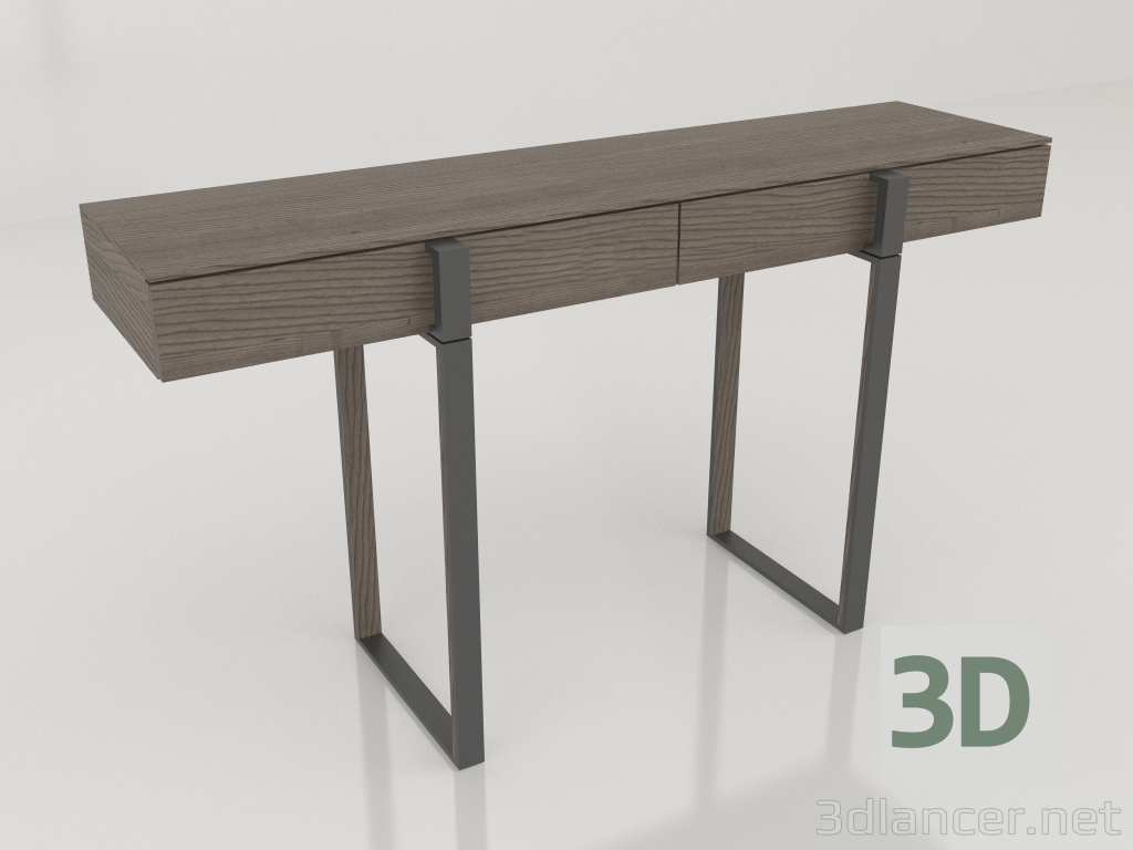 3D modeli Tuvalet masası (koyu) - önizleme