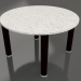 3d model Coffee table D 60 (Black, DEKTON Sirocco) - preview