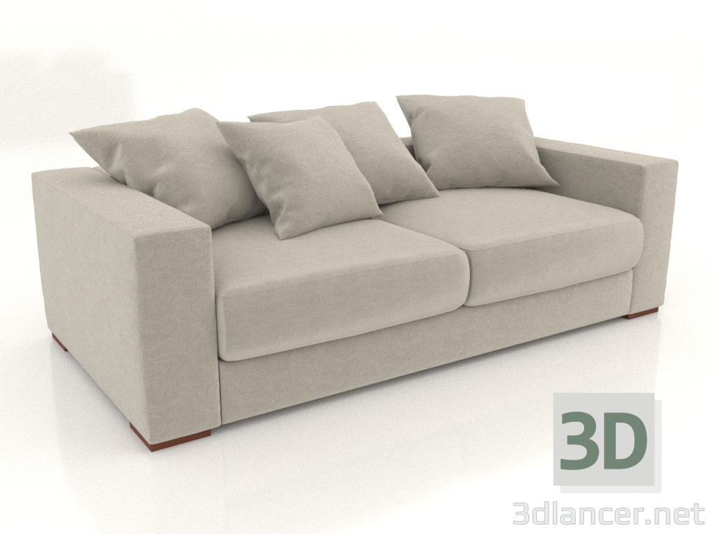 3D Modell Sofa Sherna 206 cm - Vorschau 3D Modell Sofa Sherna 206 cm - Vorschau