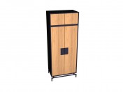 Cabinet 2-door with an extension
