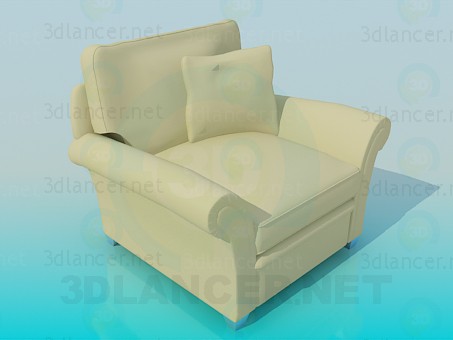 modelo 3D Silla - escuchar modelo 3D Silla - escuchar