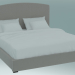 3d model Double bed Jarrow Wave - preview