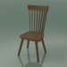 3D Modell Stuhl mit hoher Rückenlehne (21, natürlich) - Vorschau