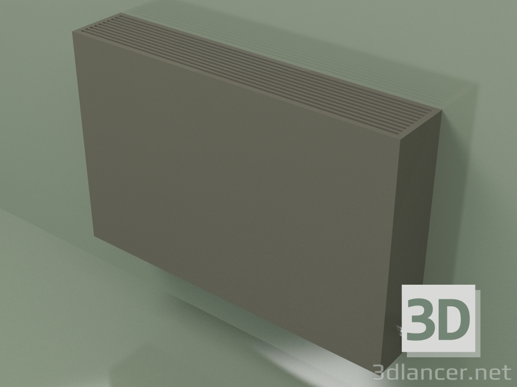3D modeli Konvektör - Aura Slim Basic (650x1000x180, RAL 7013) - önizleme