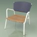 Modelo 3d Cadeira 027 (Metal Milk, Batyline Blue) - preview