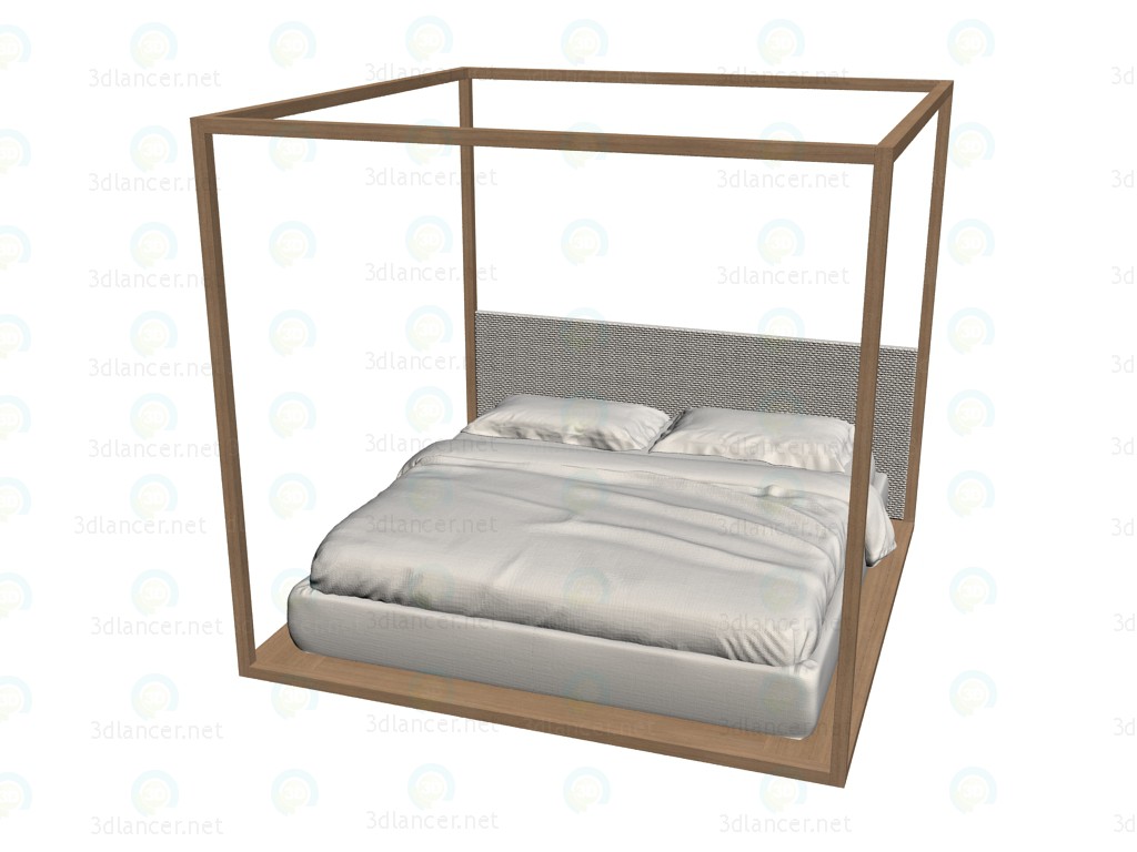 modello 3D Letto Acle 1 - anteprima