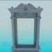 3d model Antique mirror - preview