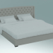 3d модель Ліжко двоспальне Джарроу Вейв Капітонов – превью