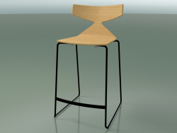 Stackable bar stool 3703 (Natural oak, V39)