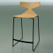 3d model Stackable bar stool 3703 (Natural oak, V39) - preview