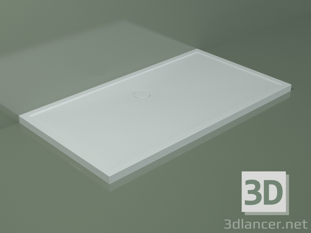 modello 3D Piatto doccia Medio (30UM0144, Glacier White C01, 180x100 cm) - anteprima