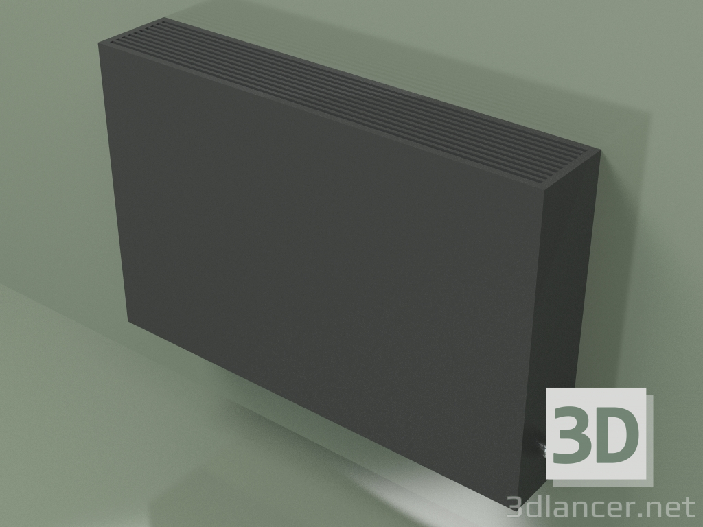 modello 3D Convettore - Aura Slim Basic (650x1000x180, RAL 9005) - anteprima
