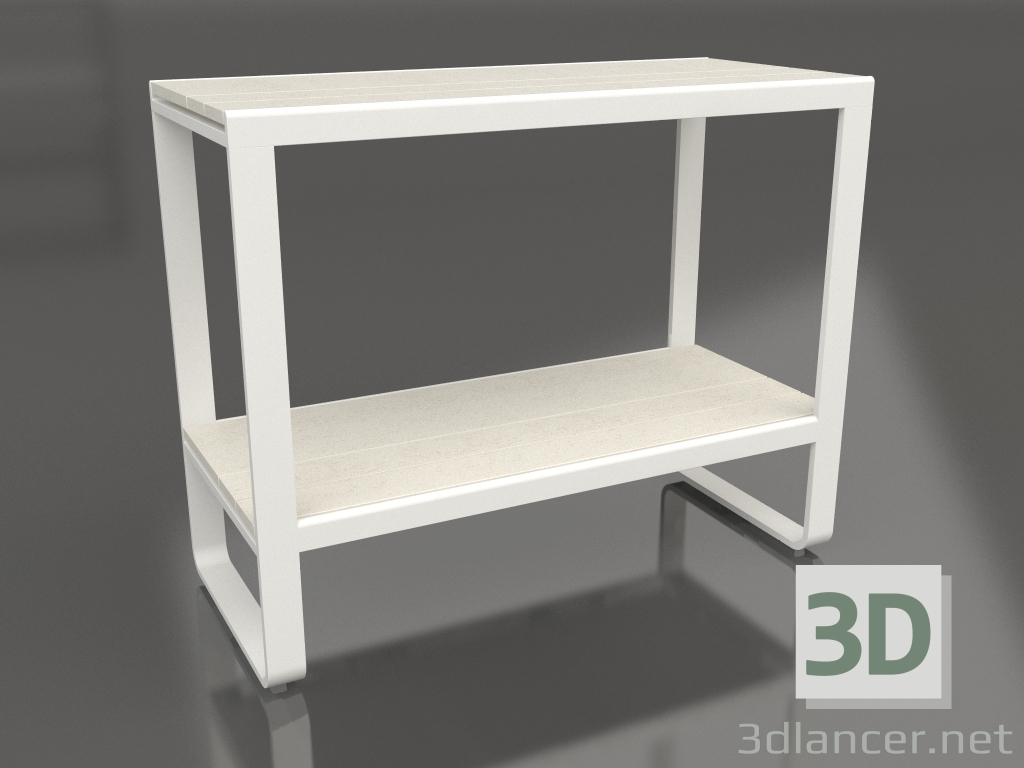 3d model Shelf 90 (DEKTON Danae, Agate gray) - preview