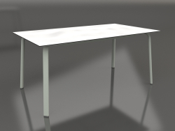 डाइनिंग टेबल 160 (सीमेंट ग्रे)