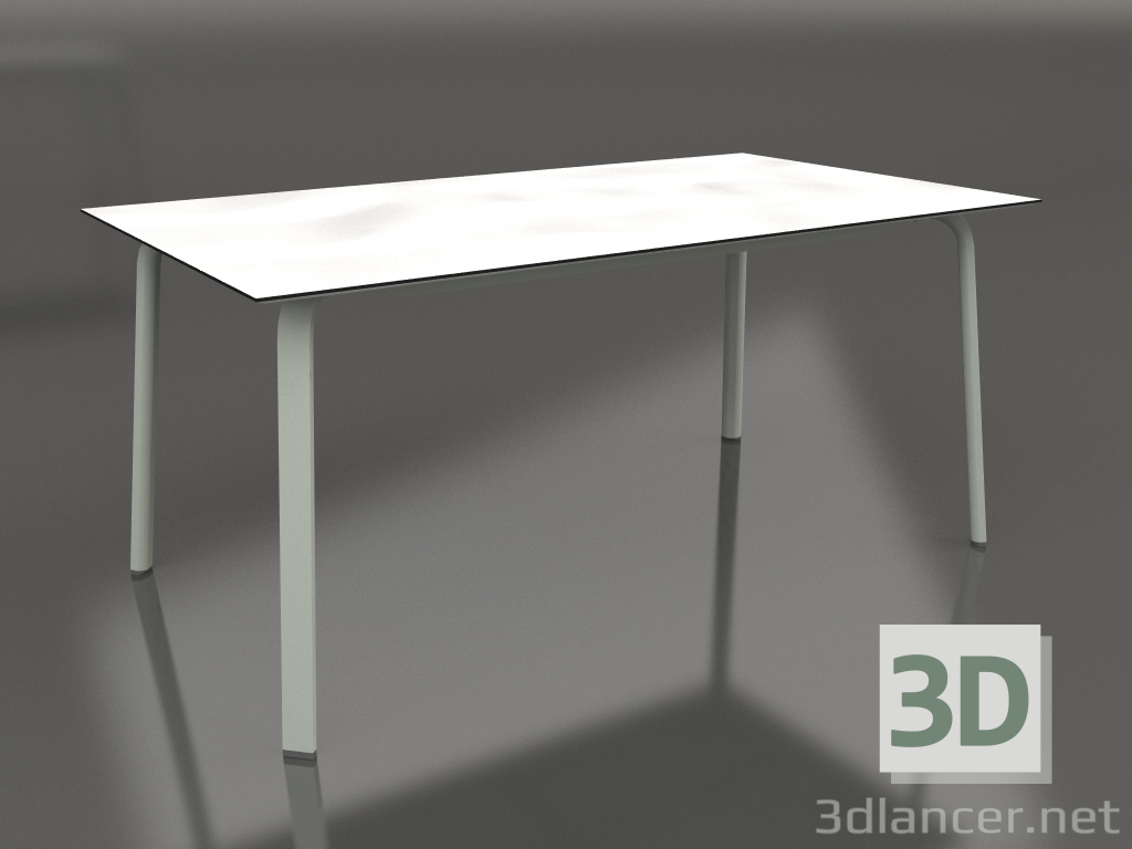 3D modeli Yemek masası 160 (Çimento grisi) - önizleme