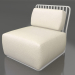 3 डी मॉडल लाउंज कुर्सी (ग्रे) - पूर्वावलोकन