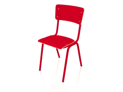 Cadeira de volta às aulas HPL (vermelha)