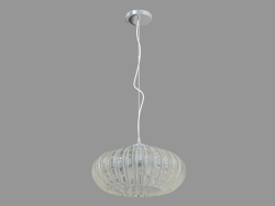 Pendant lamp from glass (S110244 1amber)