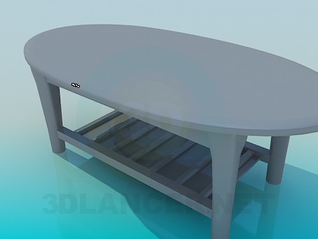 3d model Coffee table - preview 3d model Coffee table - preview
