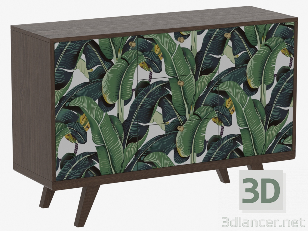 3d model Chest of drawers THIMON (IDC007005025) - preview