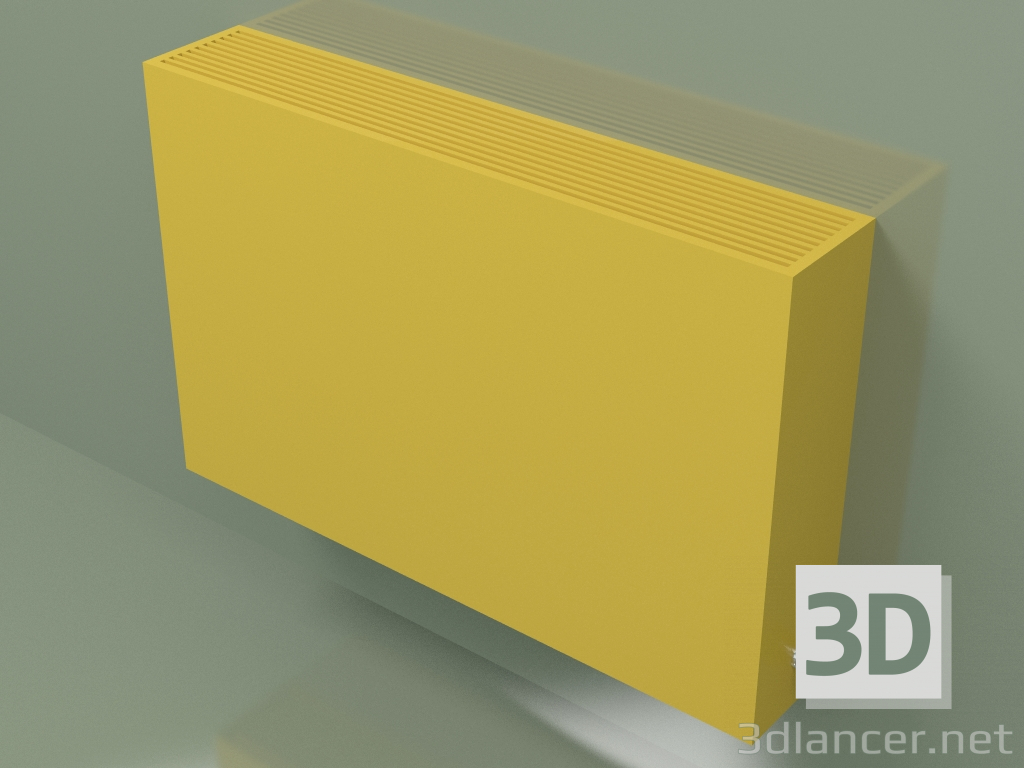 3D Modell Konvektor - Aura Slim Basic (650 x 1000 x 180, RAL 1012) - Vorschau