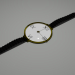 Modelo 3d Relógio de pulso clássico - preview