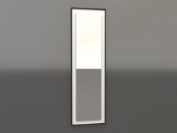 Spiegel ZL 18 (450x1500, weiß, holzbraun dunkel)