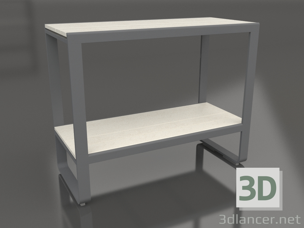 3d model Shelf 90 (DEKTON Danae, Anthracite) - preview