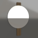 3d model Wall mirror D 600 mm (illuminated ash walnut) - preview