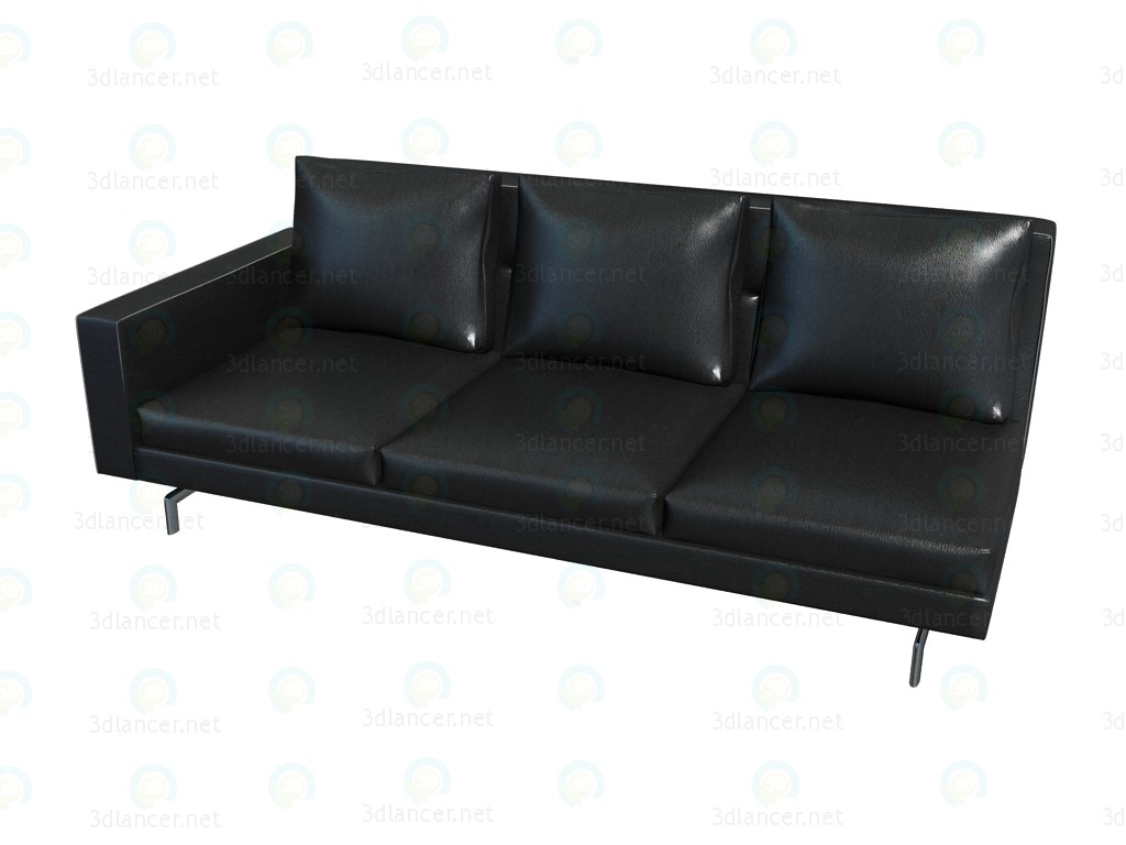 3d model Sofa Sherman. 93 High-Back (207X78X93) (the element with the 1-m armrest SX) - preview 3d model Sofa Sherman. 93 High-Back (207X78X93) (the element with the 1-m armrest SX) - preview