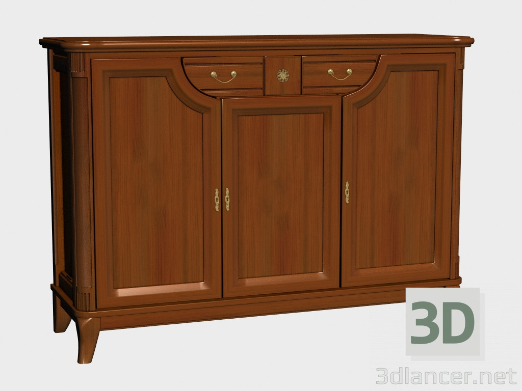 3D modeli Açık büfe 3D1S (7420 / 04) - önizleme