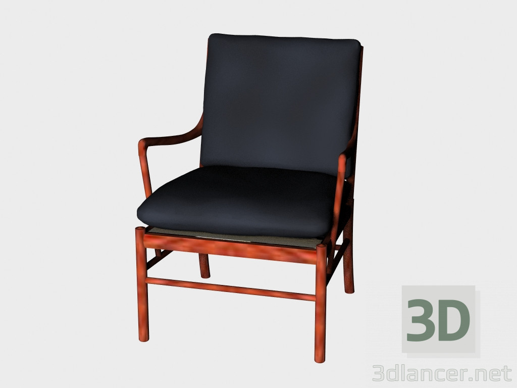 3d model Armchair (OW149) - preview