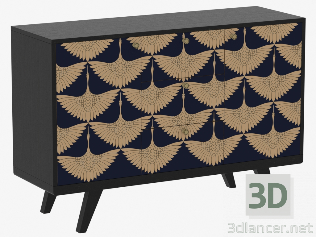 3d model Chest of drawers THIMON (IDC007006041) - preview