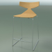 3d model Stackable bar stool 3703 (Natural oak, CRO) - preview