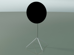 Стол круглый 5750 (H 103,5 - Ø59 cm, cложенный, Black, LU1)