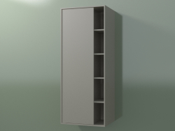 Wall cabinet with 1 left door (8CUCDDS01, Clay C37, L 48, P 36, H 120 cm)