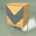 3d model Bedside table Woo Twins (dark gray) - preview