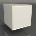 3d model Mueble TM 011 (400x400x400, color plástico blanco) - vista previa