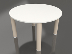 Coffee table D 60 (Sand, DEKTON Zenith)