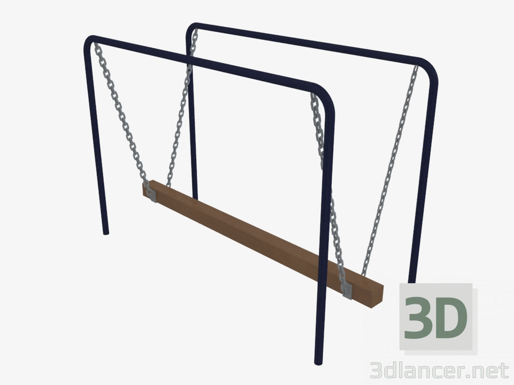 3D modeli Çocuk oyun ekipmanları (7826) - önizleme